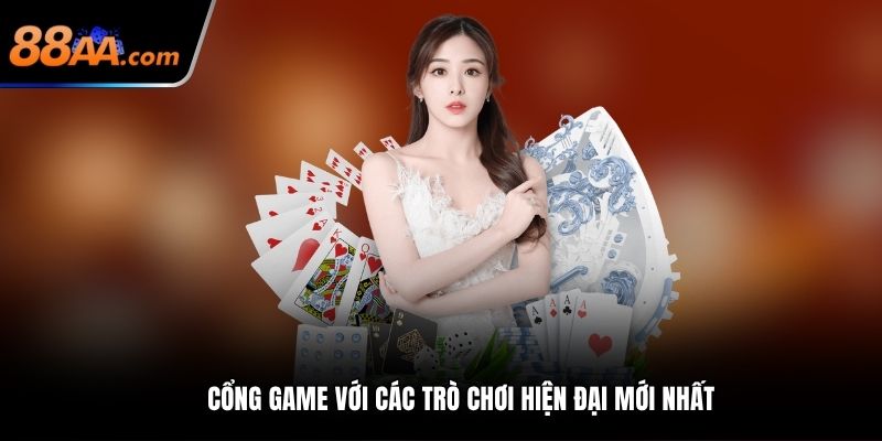 Cổng game với các trò chơi hiện đại mới nhất